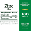 PASTILLAS DE ZINC NATURE'S BOUNTY