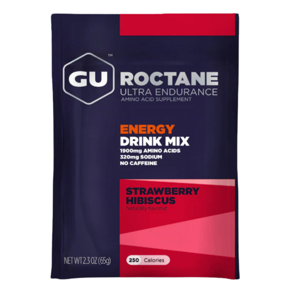 ENERGY DRINK MIX ROCTANE GU SABOR FRESA (Strawberry Hibiscus)