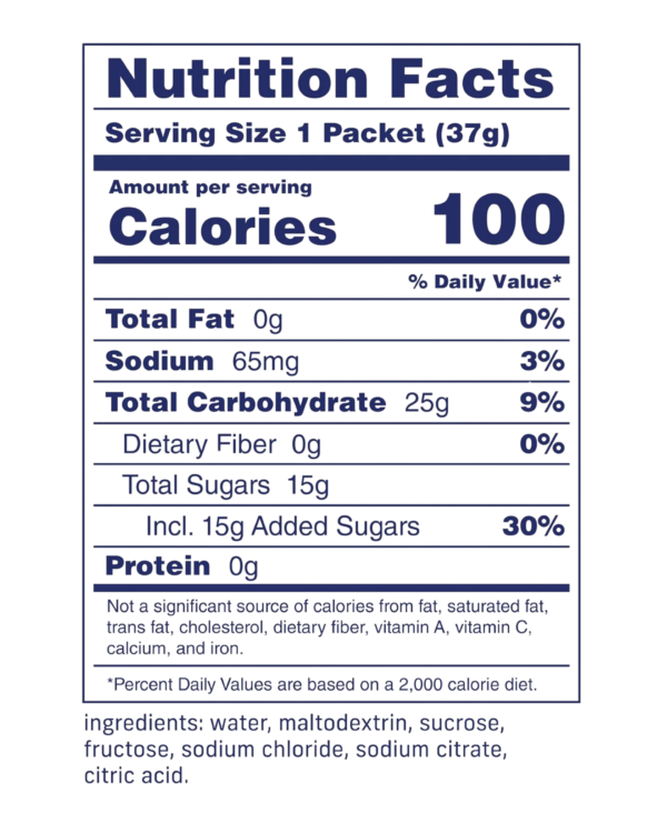 CARBS FUEL GEL MINI 25G
