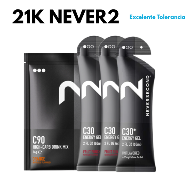 PACK 21K NEVERSECOND - EXCELENTE TOLERANCIA