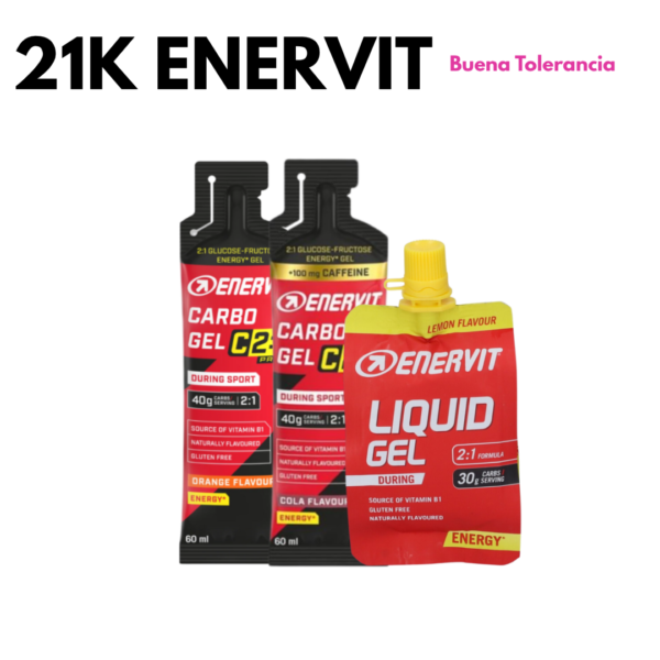 PACK 21K ENERVIT - BUENA TOLERANCIA