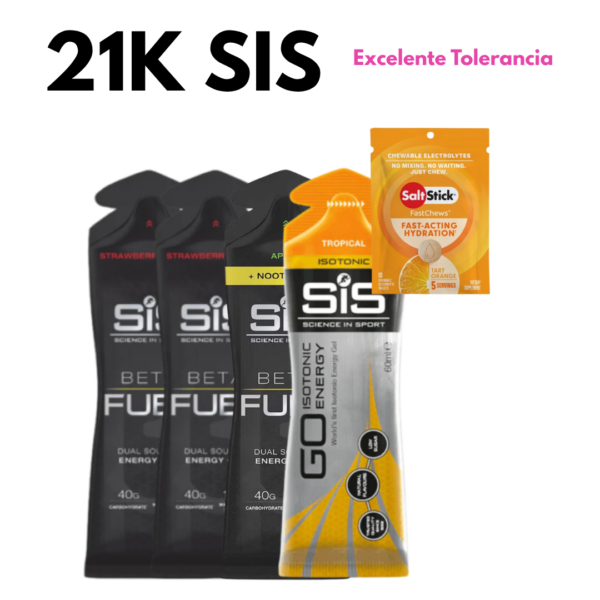 PACK 21K SIS - EXCELENTE TOLERANCIA