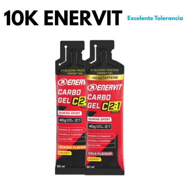 PACK 10K ENERVIT - EXCELENTE TOLERANCIA